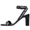 All Over Logo Sandal Heels “Black” 630041WBAE11090
