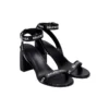 All Over Logo Sandal Heels “Black” 630041WBAE11090
