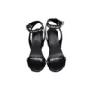 All Over Logo Sandal Heels “Black” 630041WBAE11090