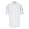 All Over Logo Shirt “White Black” 534332TBL969040