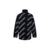 All Over Logo Turtleneck Sweater “Black White” 621018T15674177