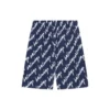 All Over Scribble Shorts “Indigo” 672410TLLJ48502