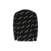All Over Script Logo Knit Sweater “Black” 646493T41121070
