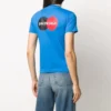 Alphabet Logo Casual Short Sleeve Blue 612964TIV797601
