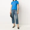 Alphabet Logo Casual Short Sleeve Blue 612964TIV797601