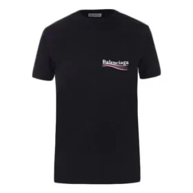 Alphabet Logo Printing Short Sleeve Black 612964TIV521070