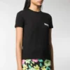 Alphabet Logo Printing Short Sleeve Black 612964TIV521070