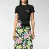 Alphabet Logo Printing Short Sleeve Black 612964TIV521070