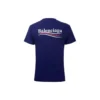Alphabet Logo Printing Short Sleeve Blue 612964TIV521195