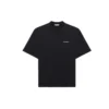 Alphabet Printing Wide Short Sleeve Black 641532TJVL41000