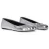 Anatomic Ballerina Shoes “Silver Shiny Soft Sheepskin” 714260WBFA18001