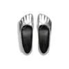 Anatomic Ballerina Shoes “Silver Shiny Soft Sheepskin” 714260WBFA18001