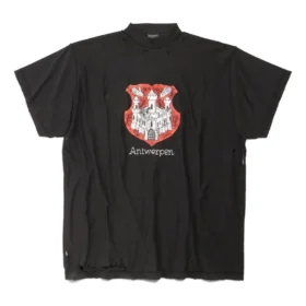 Antwerpen Inside-out T-shirt Oversized “Black” 787358TQVP71083