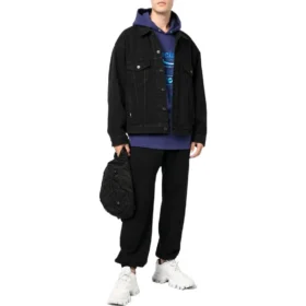 Apparel Rentals Denim Jacket Boxy Fit “Black” 675206TEW051105 Apparel Rentals Denim Jacket Boxy Fit “Black” 675206TEW051105