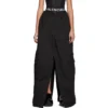 Apron Cargo Pants Skirt “Black” 748599TKP271000