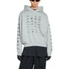 Archives Logos Hoodie “Light Grey” 726241TNVQ81342