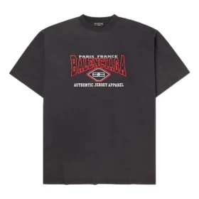 B Authentic Vintage Jersey Oversized T-Shirt “Black” 694576TMVA91000