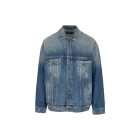 Back Emblem Patch Denim Jacket “Blue” 697781TBP484455