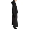 Back Flip Round Hoodie Oversized “Black White” 761458TPVG11070