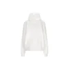 Back Flip Round Hoodie Oversized “White Black” 761458TPVG19040