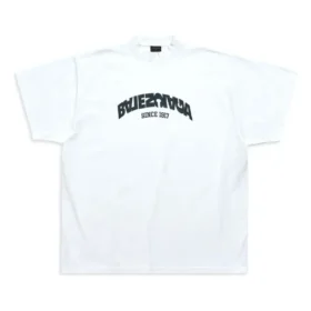 Back Flip T-shirt Oversized White Black” 739028TPVF99040