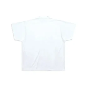 Back Flip T-shirt Oversized White Black” 739028TPVF99040