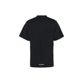 Back Hem Long T-Shirt Boxy Fit “Black” 681045TLVH91070