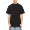 Back Hem Long T-Shirt Boxy Fit “Black” 681045TLVH91070