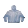 Back Hoodie “Blue” 767877TPVK24313
