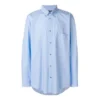 Back Logo Cotton Poplin Shirt “Light Blue” 508465TWB044850
