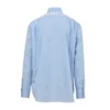 Back Logo Cotton Poplin Shirt “Light Blue” 508465TWB044850