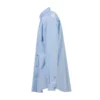 Back Logo Cotton Poplin Shirt “Light Blue” 508465TWB044850