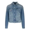 Back Logo Denim Jacket “Blue Green” 606170TDW144065