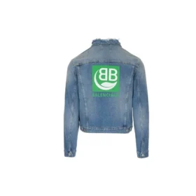 Back Logo Denim Jacket “Blue Green” 606170TDW144065