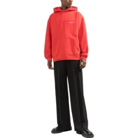 Back Logo Hoodie Regular Fit “Bright Red” 600583TMVF53168