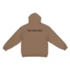 Back Logo Hoodie Regular Fit “Brown” 600583TMVF57761