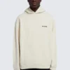 Back Logo Hoodie Regular Fit “Off White” 600583TMVF5-9069