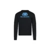 Back Print Interlocked BB Sweatshirt “Black Blue” 583117T14391710