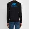 Back Print Interlocked BB Sweatshirt “Black Blue” 583117T14391710