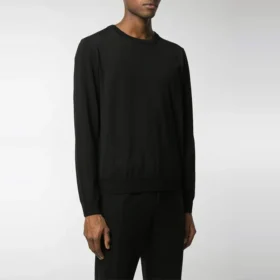 Back Print Interlocked BB Sweatshirt “Black Green” 583117T14396076