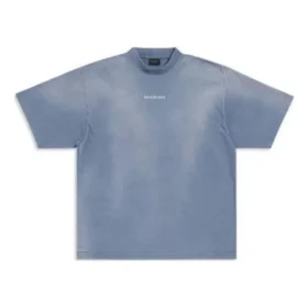 Back T-shirt Medium Fit “Blue White” 764235TPVK14313