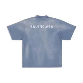 Back T-shirt Medium Fit “Blue White” 764235TPVK14313