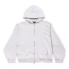 Back Zip-up Hoodie Regular Fit “Dirty White baby-pink” 803264TSVP12420