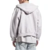 Back Zip-up Hoodie Regular Fit “Dirty White baby-pink” 803264TSVP12420