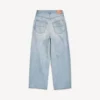 Baggy pants in light blue