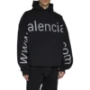 Bal.Com Popover Hoodie “Black” 739024TOVN98151