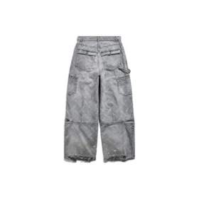 Bal Diagonal Allover Cargo Pants “Light Blue” 767971TDW144979 Bal Diagonal Allover Cargo Pants “Light Blue” 767971TDW144979