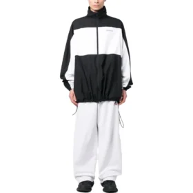 Balenciaga x adidas Baggy Sweatpants “White Black Red” 723904TNVP99065 Balenciaga x adidas Baggy Sweatpants “White Black Red” 723904TNVP99065