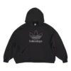 Balenciaga x adidas Logo Oversized Hoodie “Black White” 712396TNVA91070