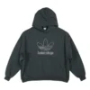 Balenciaga x adidas Logo Oversized Hoodie “Green White” 712396TNVA93775